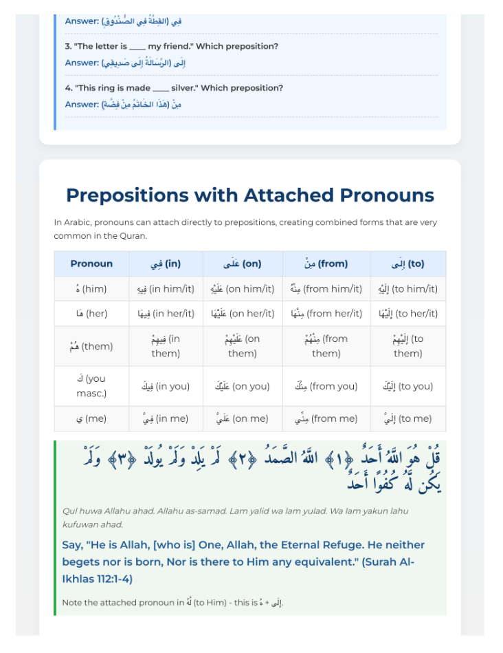 The Path to Quranic Arabic