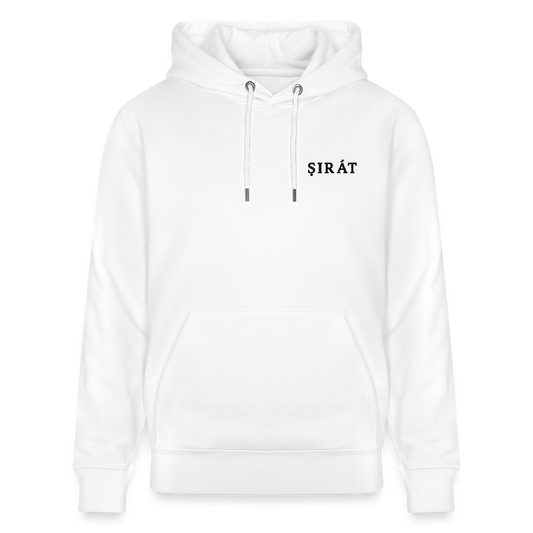 Sirat Premium Unisex Organic Hoodie (real) - white