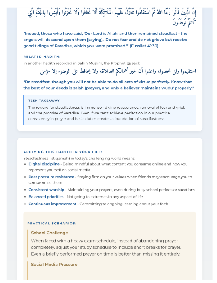 The 42 Hadiths of Imam An-Nawawi