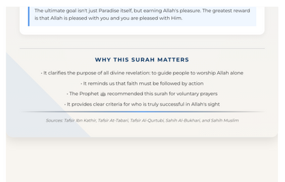 Juz Amma: A verse-by-verse tafseer guide for teens