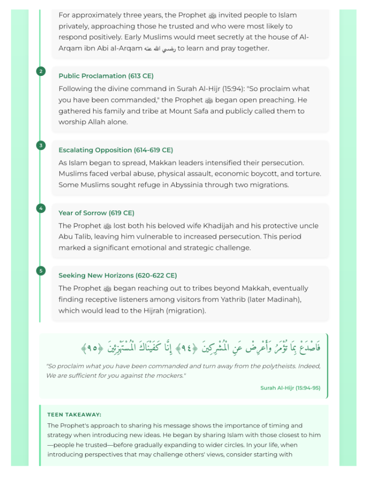 The Life Journey of Prophet Muhammad (PBUH)